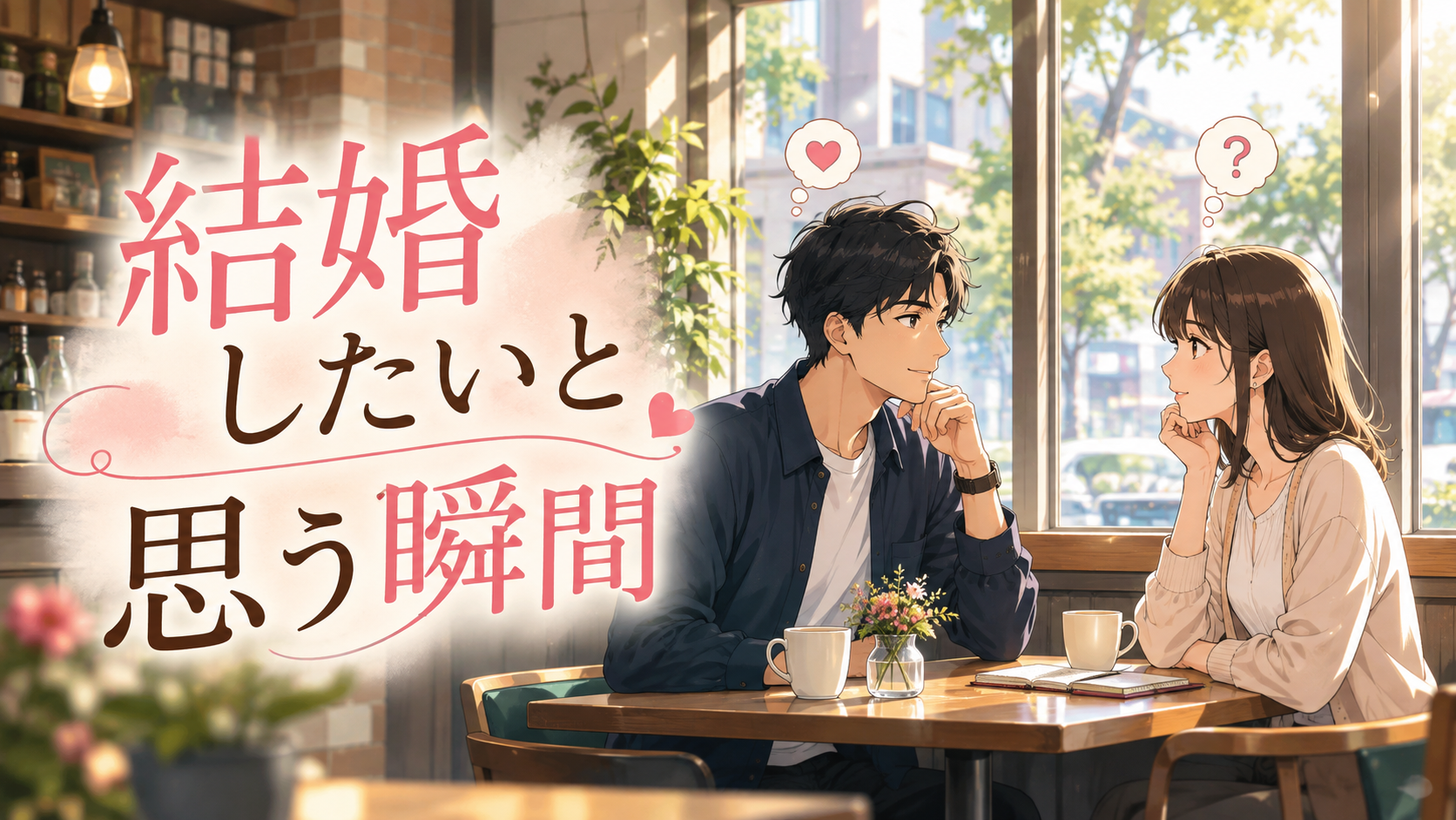 結婚したいと思う瞬間を男女差と体験談から解説する記事のアイキャッチ