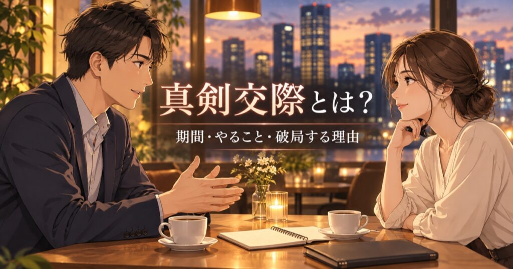 真剣交際とは？期間・やること・破局する理由