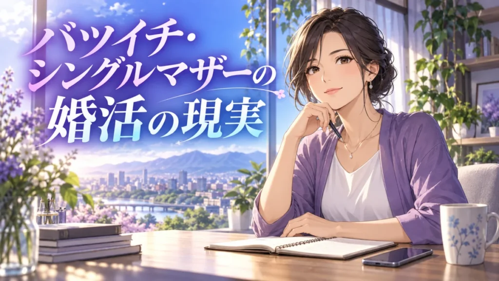 バツイチ・シングルマザーの婚活の現実を解説する記事のアイキャッチ