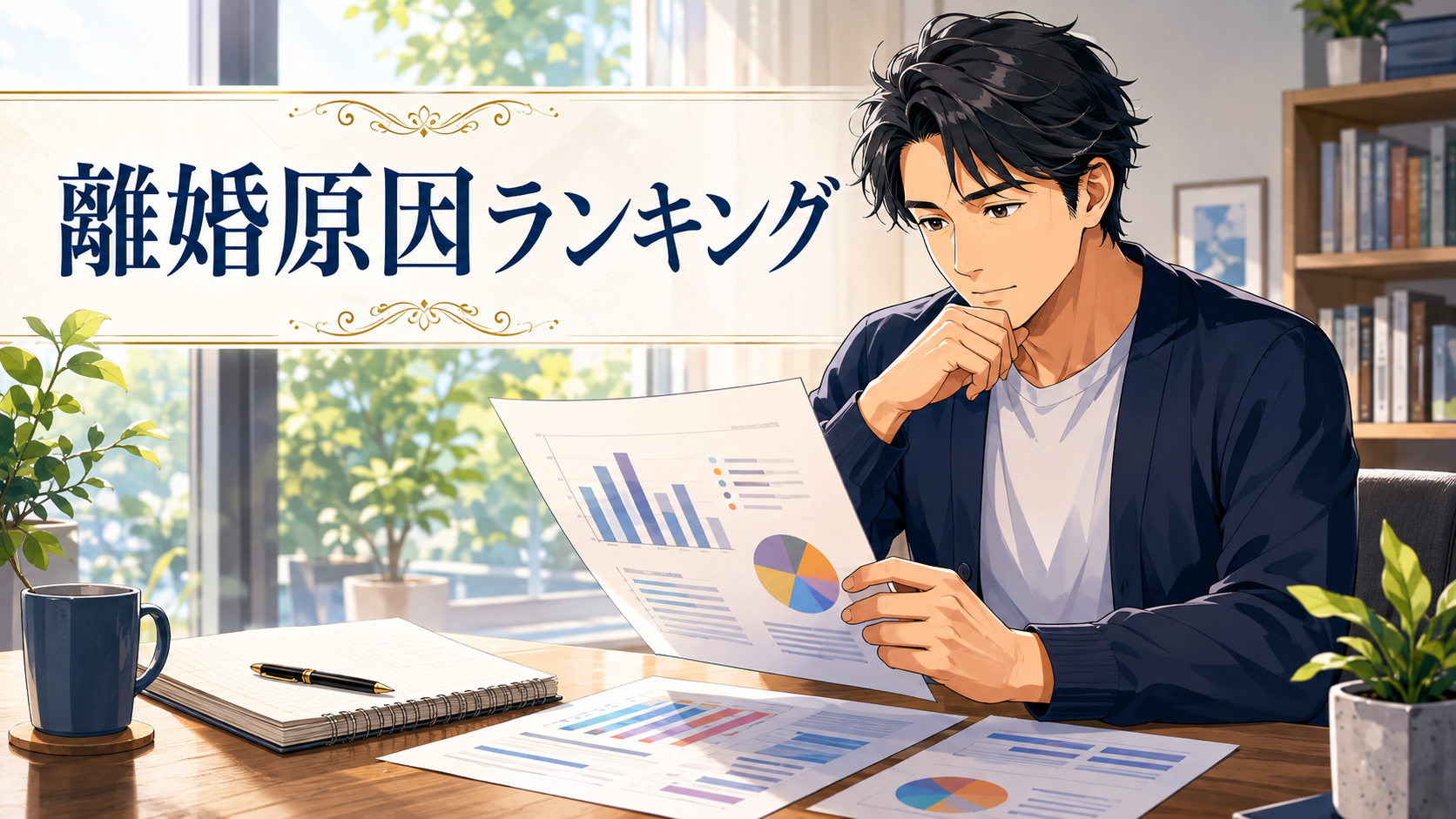 離婚原因ランキングを司法統計データで読み解く記事のアイキャッチ