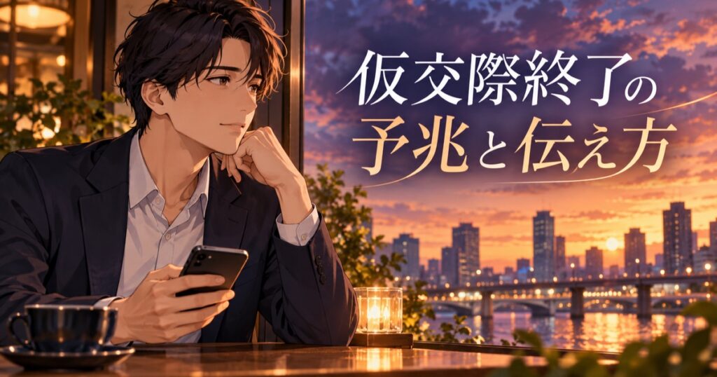 仮交際終了の予兆と伝え方のアイキャッチ