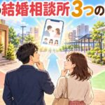 埼玉の結婚相談所の3つの選び方を示すアイキャッチ